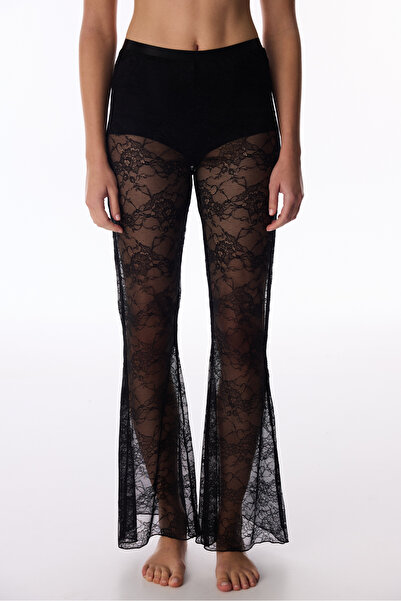 Penti Siyah Lace Pants