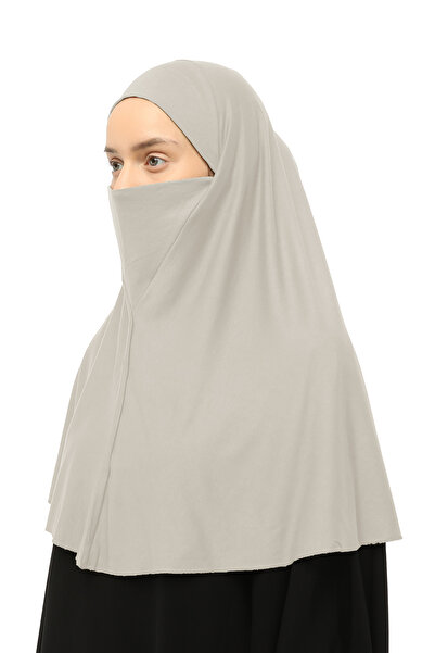 Altobeh Hazır Türban Peçeli Pratik Eşarp Tesettür Nikaplı Hijab - Namaz Örtüs...