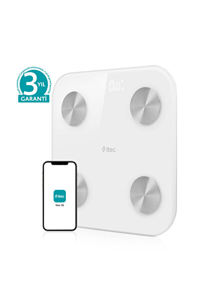 Ttec Sensi Yağ Ölçer ve Vücut Analizli Hassas Sensörlü Akıllı Tartı / Baskül ...