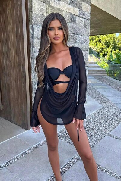 Bikini Mayokini Dünyası British Girl Mayokini Takımı - Siyah