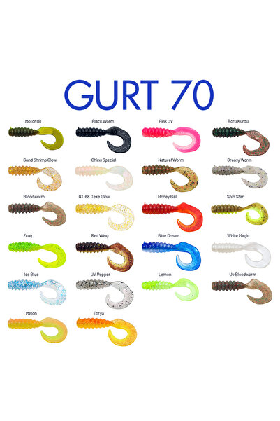 Hanfish Gurt 7cm LRF Silikon Yem