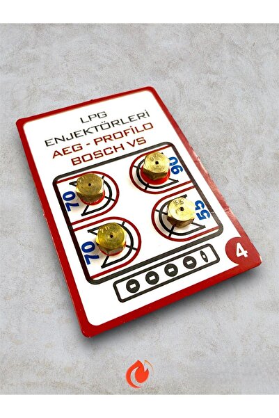 Universal LPG Ocak Enjektör Meme Montaj - Ocak Memesi ve Lokma Tornavida