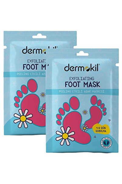 Dermokil Peeling Etkili ( Soyulabilir ) Ayak Maskesi 30 Ml 2 ' Li Set