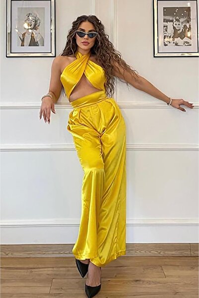 Bikini Mayokini Dünyası Rochie Crosa Venga - Galbenă