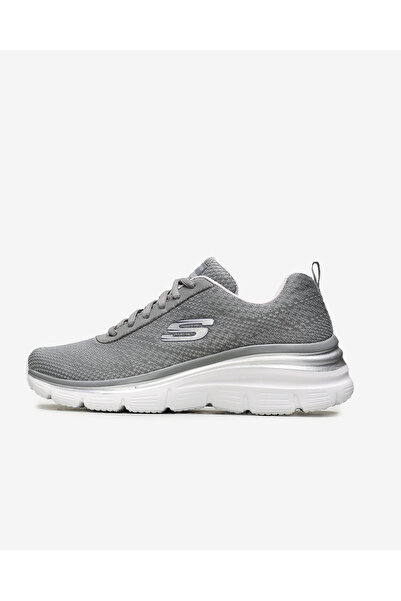 SKECHERS FASHİON FİT - BOLD BOUNDARİES Kadın Gri Spor Ayakkabı 12719 GYLV