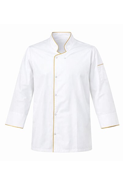 NETTO سترة الطباخ بأكمام قابلة للطي