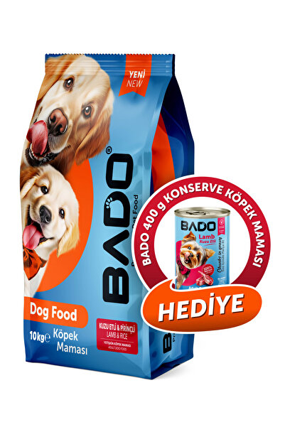 Bado Yetişkin Köpek Maması Kuzu Etli Pirinçli 10 Kg