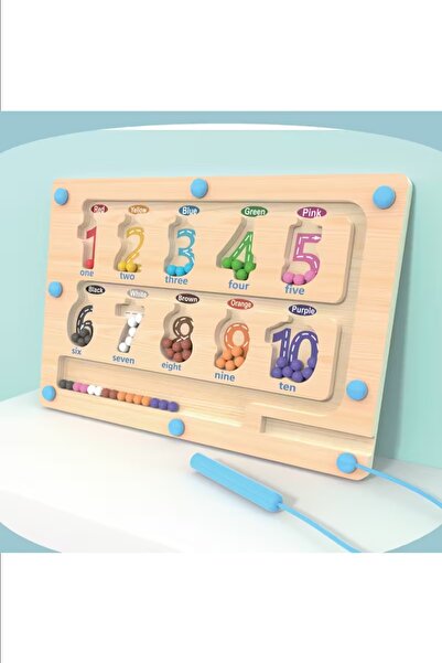 Generic Ahşap Manyetik Oyuncak Labirent tablet – İnce Motor Gelişimi İçin Eği...
