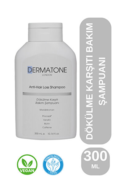 DERMATONE Saç Dökülmesi Karşıtı Şampuan | Procapil, Biotin, Keratin, Caffeine SKT:02/2026