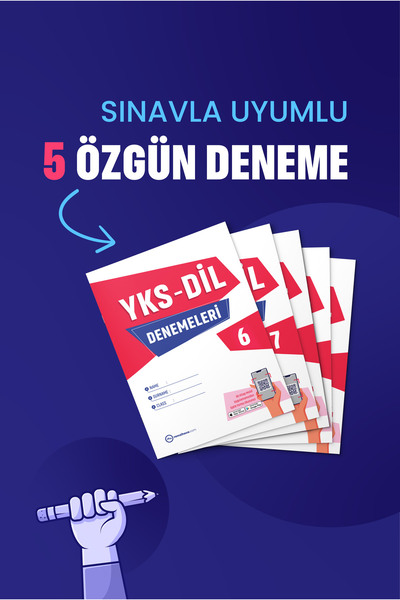 RH Pozitif Yayınları Yksdil / Ydt Deneme Seti 2 - Optik Form - Açıklamalı Çözümler - Sınavla Uyumlu