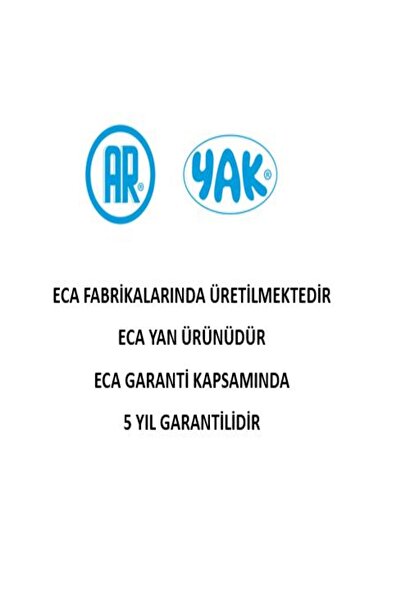 Eca Ar Lunetta Eviye Bataryası Yuvarlak Borulu 102118119