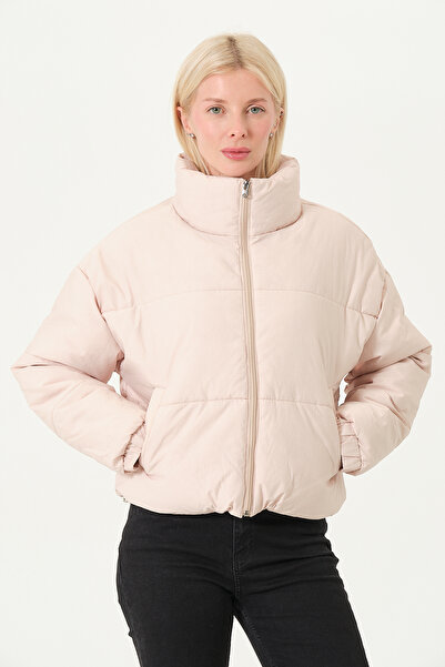 PIQUE Women's Coat Puffer Women's Crop Coat