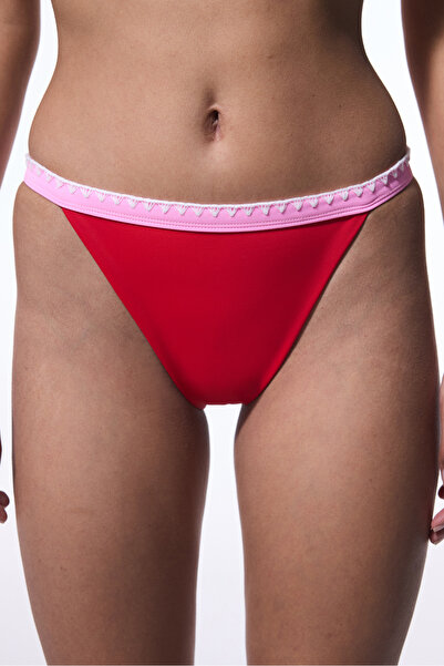 Penti Roter Marbella-Bikiniunterteil mit super niedriger Taille