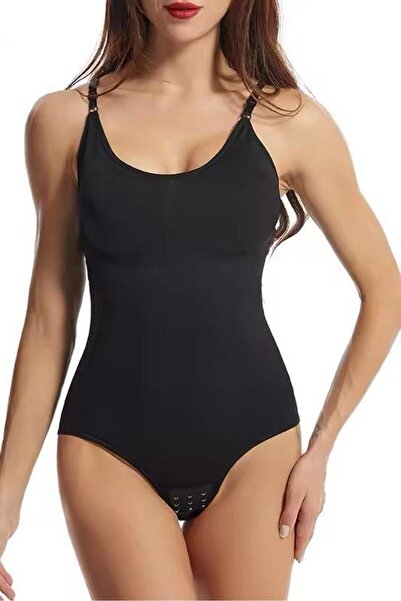 Bikini Mayokini Dünyası Corset Body Kimi - Negru