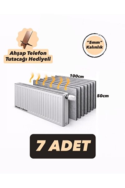 Ankaflex 7 Adet Petek Arkası Isı Yalıtım Levhası Alüminyum Folyo 7 Radyatör A...