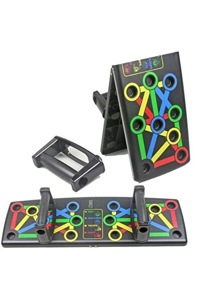 SIKS ® placă de fitness pentru flotări, multifuncțională, cu mânere, pentru antrenament