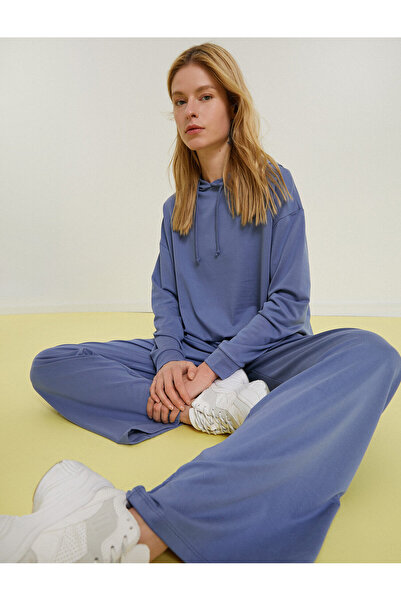 Koton Σεβαστείτε τη ζωή| Respect for Living - Παντελόνι με φαρδιά πόδια