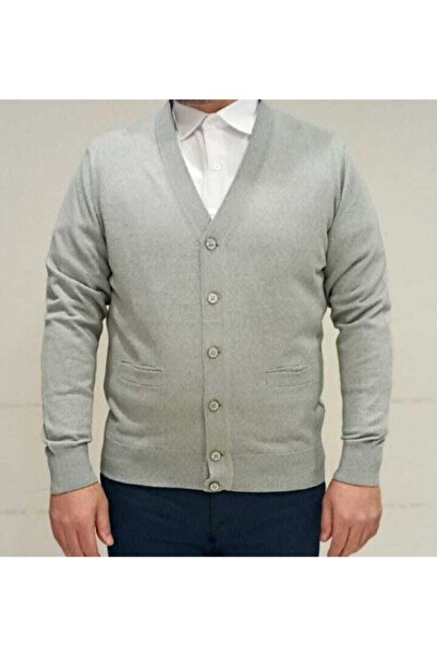 güncüoğlu Thin Wool Buttoned Pocket Knitwear Men's Cardigan