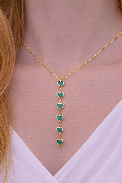 charmove ile kendinizi şımartın Women's gold color zircon stone heart y model...