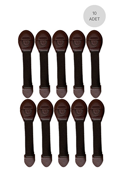 ketbox Çocuk, Bebek Çekmece, Dolap, Beyaz Eşya Güvenlik Emniyet Koruma Kilidi - Çok Amaçlı Kilit 10 Adet