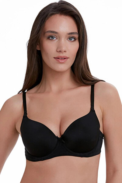 TEN Sutien negru necăptusit pentru femei
