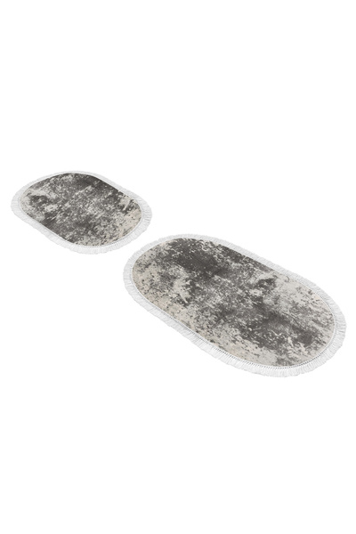 Generic Brand Digital Fringed Oval Toilet Set 1898