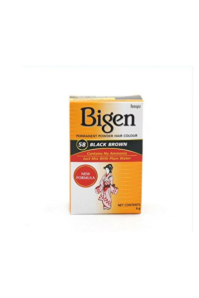 Bigen Speedy Vopsea de par Bigen N58, negru maroniu, 6g