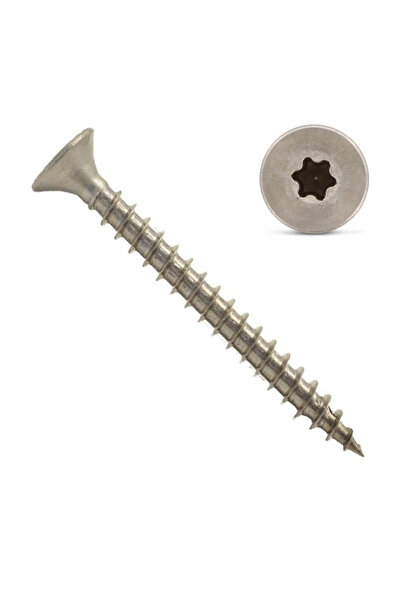 Admira Systems Set de 200 de șuruburi pentru PAL, oțel inoxidabil A2 (304), 4...