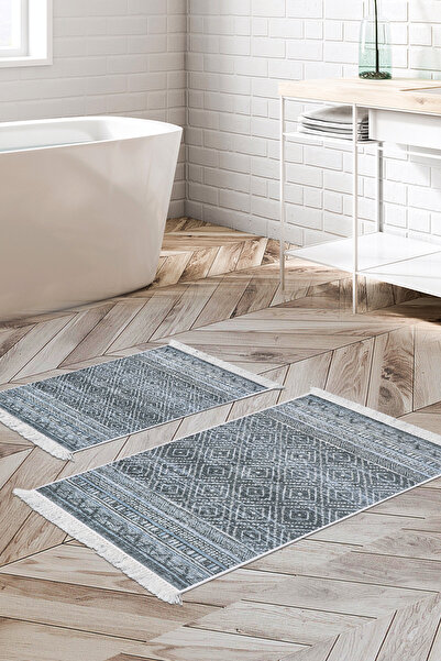 KAYABEY HOME Set covoraș de baie cu bază anti-alunecare Djt 2 piese Star Bumb...