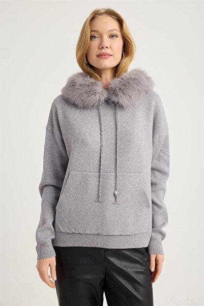 HomeStore Kapşonlu Triko