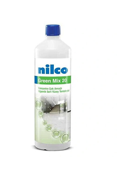 nilco 32001035 Green Mix 20 Konsantre Çok Amaçlı Hijyenik Sert Yüzey Temizley...