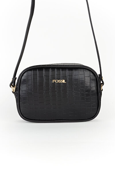 Fossil Kadın Croco Desen Çapraz Çanta