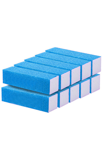 SELA Set of 10 Nail Buffers Sela, Blue