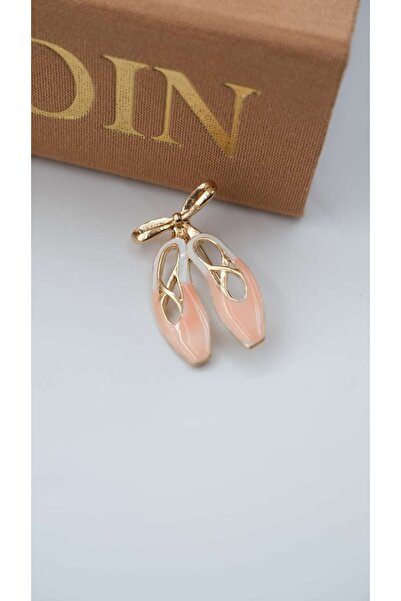 Jerie Renkli Mineli Balerin Ayakkabısı Broş