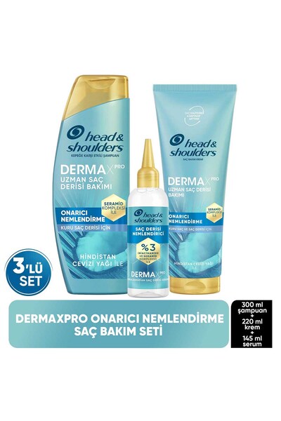Head & Shoulders DermaXPro Onarıcı Nemlendirme Şampuan & DermaXPro Onarıcı Ne...