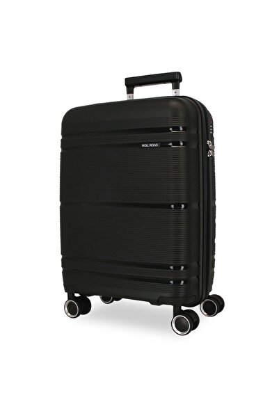 Roll Road Troler cabina, Universe, polipropilena, TSA, negru, 39x55x21 cm