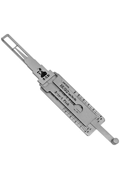 3DTotal Publishing Decodor de scule auto Lishi HU92 2 în 1 original cu dispoz...