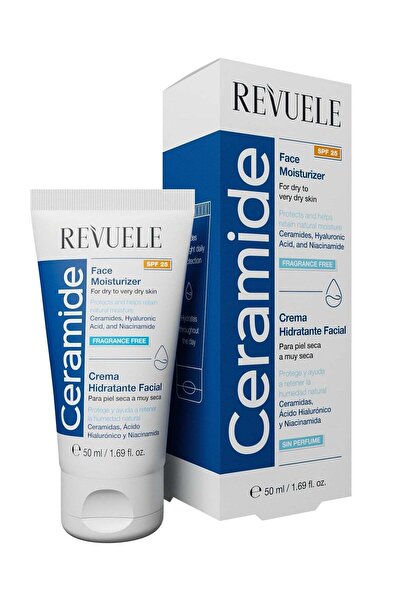 Revuele مرطب للوجه بالسيراميد مع عامل حماية من الشمس SPF25