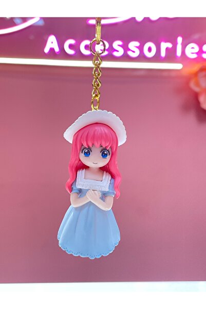 La She Accessories Girl Figure Keychain