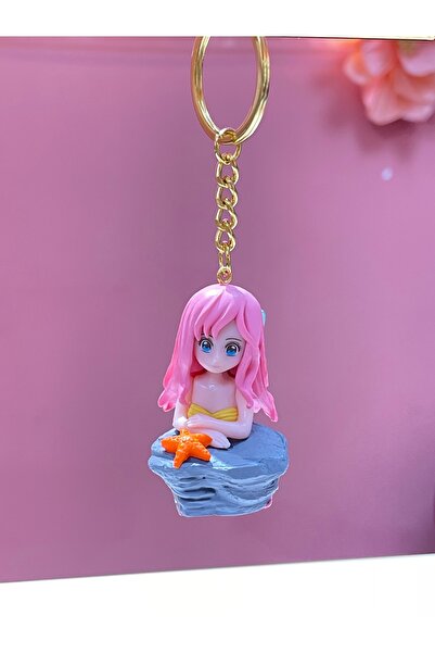 La She Accessories Mermaid figure keychain