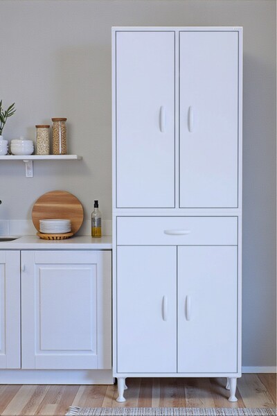 Eliusta Nexa Modüler Dolap 60 Cm Banyo/Mutfak Dolabı Extra Kullanım Alanlı 60...