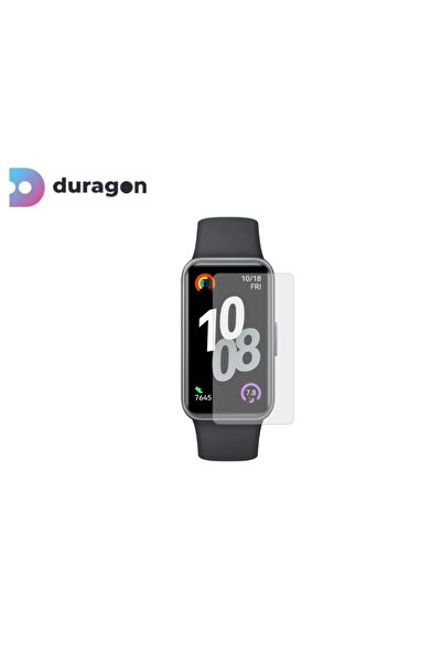 Duragon Folie silicon Duragon, compatibila cu Huawei Band 10 protectie ecran, antisoc