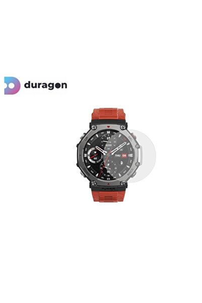 Duragon Folie silicon Duragon, compatibila cu Amazfit T-Rex 3 Pro protectie e...