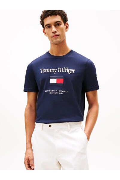 Tommy Hilfiger Tommy Embro Flag Tee