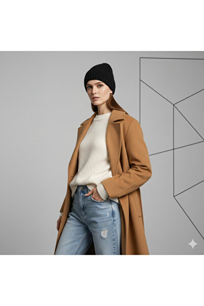 SİSTEM PELUŞ Special Perfume Scented Women's Beret Modern Slim Fit -Patterned - Extra Soft Texture- Special Price