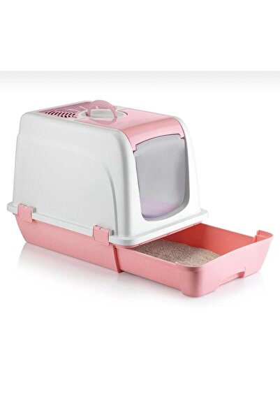 Store Orta boy kapaklı çekmeceli kedi tuvaleti