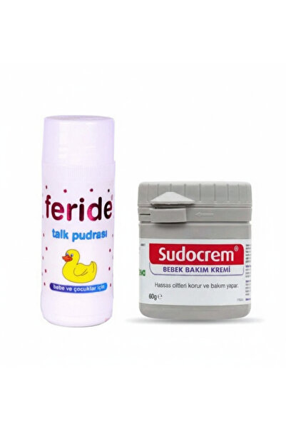 Sudocrem BEBEK BAKIM KREMİ 60G+ FERİDE Bebek Pudrası 75 gr