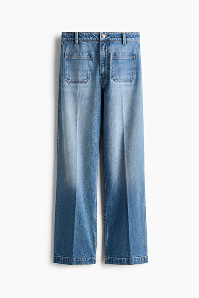 H&M Wide High Jeans