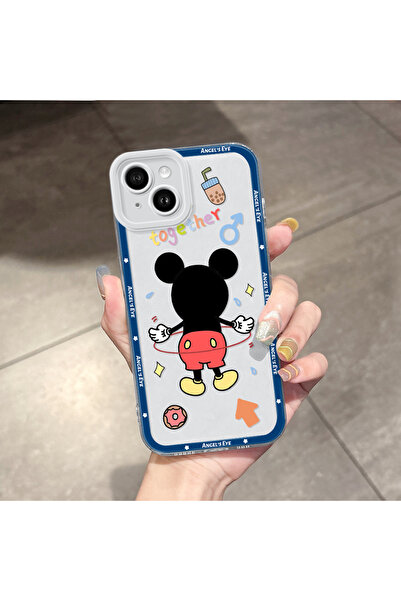 Hontinga غطاء هاتف شفاف متوافق مع آيفون 14 بلس مع حماية للكاميرا ووسادة هوائي...