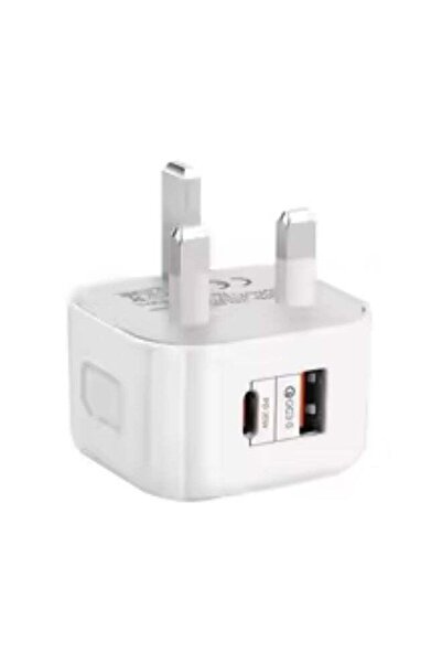 Shopi شاحن جداري USB بقوة 20 واط، محول شحن سريع بتقنية PD 3.0 و QC 3.0